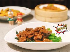 沙爹酱炒菜心牛肉-吉旺港式餐厅(南方商城店)