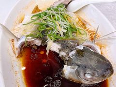 泉水浸鲩鱼-畔山酒店中餐厅