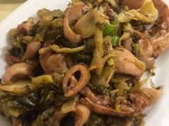 酸菜炒猪肠-电白鸭粥店(下沙二坊88号店)