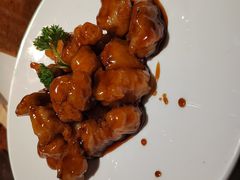 雪花糖醋里脊-绿茶餐厅(蓝色港湾店)