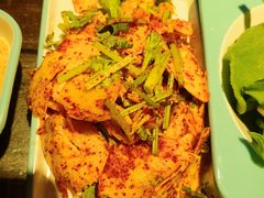 香辣牛板筋-江边城外烤鱼(方庄时代购物中心店)