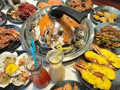 -海天盛宴潮汕蒸汽海鲜高端自助形象店