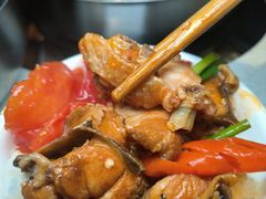 -贵州辣子鸡番茄鸡