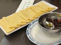 纯手工油豆皮-福寿斋·老北京铜锅涮肉·烧烤(清岚店)