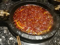 中辣红油锅底-蜀大侠火锅(车公庙店)