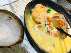 膏蟹汤面-十面欢腾·海鲜面·台式Bistro(长乐路店)
