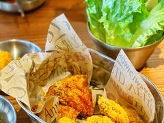 炸鸡双拼-春熙台韩国料理·章鱼肥牛(西丽店)