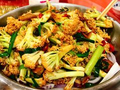 干锅有机菜花-老诚一锅羊蝎子(垡头店)