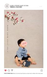 -韩国维尼小熊儿童摄影(萧山店)