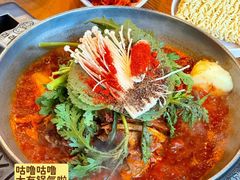土豆汤小锅-喇喇排骨火锅·传统韩式脊骨汤(望京西园总店)