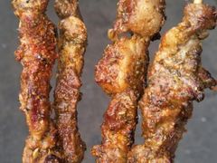 -劳动公园新疆人烤腰子