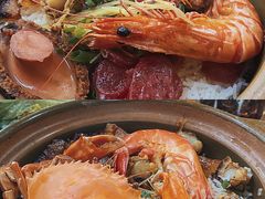 海鲜腊味煲仔饭-崖口煲仔饭