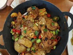 干锅土豆片-银村街粥店(北线阁店)