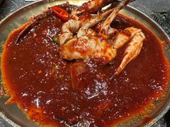 -草家酱蟹炭火烤肉店(珲春南路二店)