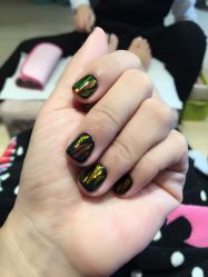 -手牵手美甲