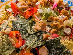 烤鸡沙拉配鲜羊芝士-AZUL by FUEL蓝色·法式酒馆(琶醍店)