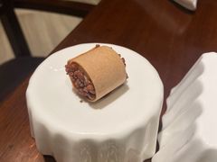 蓝莓鹅肝脆筒-上海兴国宾馆香樟园西餐厅