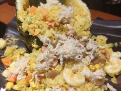 黄金菠萝海鲜炒饭-越谜·越南餐厅(长白店)