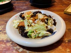白菜木耳爆豆腐-老姑砂锅·烧烤天津菜(体北道店)