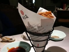 老青岛炸肉-开海·红岛海鲜虾水饺(石老人店)