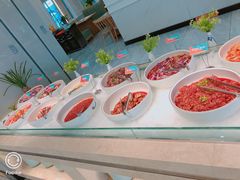-绿岛港轩海鲜烤肉涮锅自助餐厅