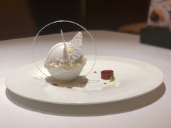 蛋白薄脆草莓青柠雪葩-王品台塑牛排(成都万象城店)