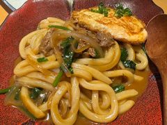 葱爆牛肉乌冬面-本逸·割烹料理(湖墅店)