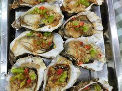 蒜蓉粉丝烤生蚝-烁佳海鲜大馅饺子