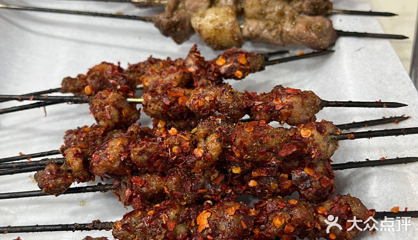 兰州牛奶鸡蛋醪糟 烤羊肉 