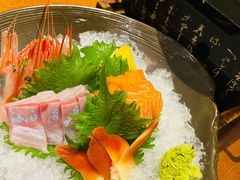 三文鱼刺身-九井澤精致料理(金茂店)