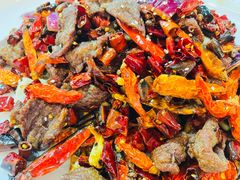 爆炒牛肉-暨南大学（石牌校区）明湖楼