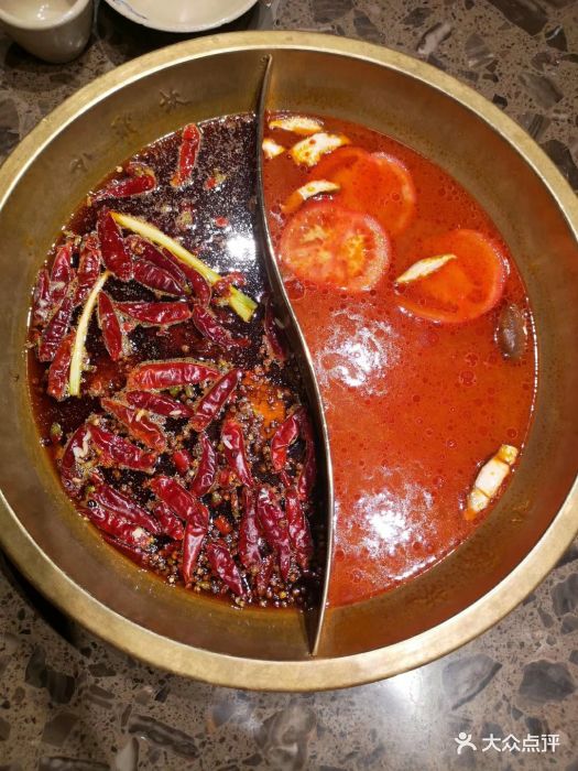 小龙坎老火锅(威高广场店)-番茄牛油锅图片-威海美食-大众点评网