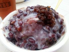 红豆炼乳刨冰-梁子刨冰王&梁小糖(王顶堤店)