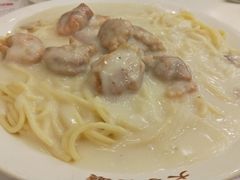 奶茶白汁鸡皇烩意粉-大哥餐厅(西城花园店)