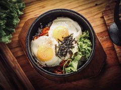 牛五花肉拌饭-小本家炭火烤肉(西安总店)