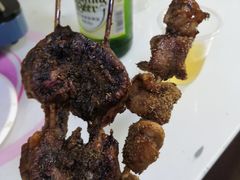 -老红桥炸灌肠牛肚锅烧烤(定福庄店)