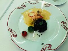 鲜鸡枞菌烩大虾红花汁-马克西姆餐厅(崇文门店)