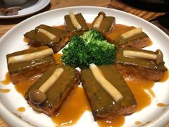 鲍汁自制翠豆腐-竹里馆·淮扬菜·功夫茶(老门东店)