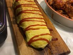 芝士鸡蛋卷-富乐满韩国正宗炸鸡韩国料理(虹泉路店)