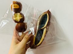 碱水墨鱼肠-天井·丑面包搭咖啡