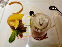 法式芒果拿破仑佐椰香冰激凌-王品台塑牛排(成都万象城店)