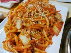 辣白菜铁板炒面-朝鲜烤肉(安宁庄店)