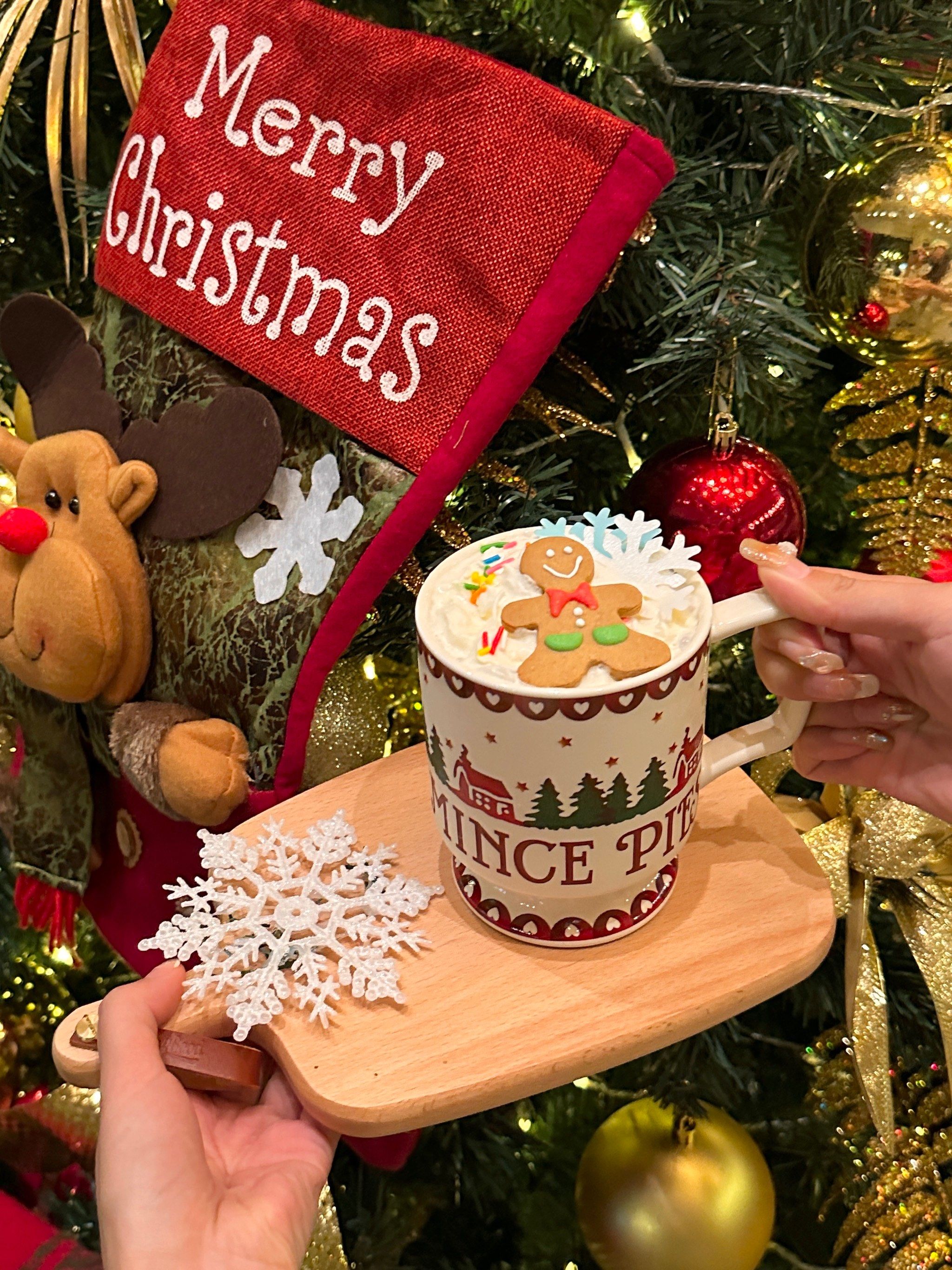 上海是懂圣诞的!姜饼人奶酒好可爱!