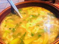 三鲜家常疙瘩汤-大梁骨头馆·酱骨老菜(友好店)