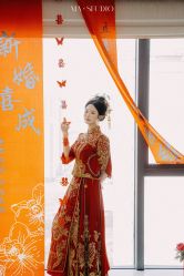 -桃子造型婚纱礼服(凤起广场店)