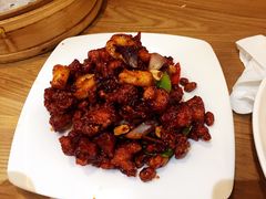 椒香虾仁爆鸡球-陈傻子餐厅(世纪都会店)