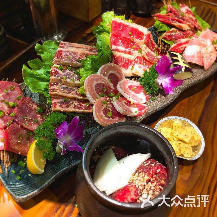 道烧肉酒场道烤肉拼盘图片-北京日本料理-大众点评网