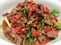 土芹菜炒黄牛肉-湘语·湖南家常菜(新洲店)