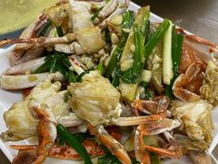 姜葱炒花蟹-明记海鲜大排档(巽寮湾店)