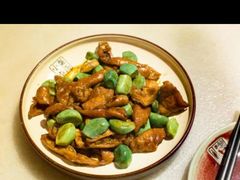 腊八蒜烧肥肠-小吊梨汤·北京菜·烤鸭(鸟巢店)